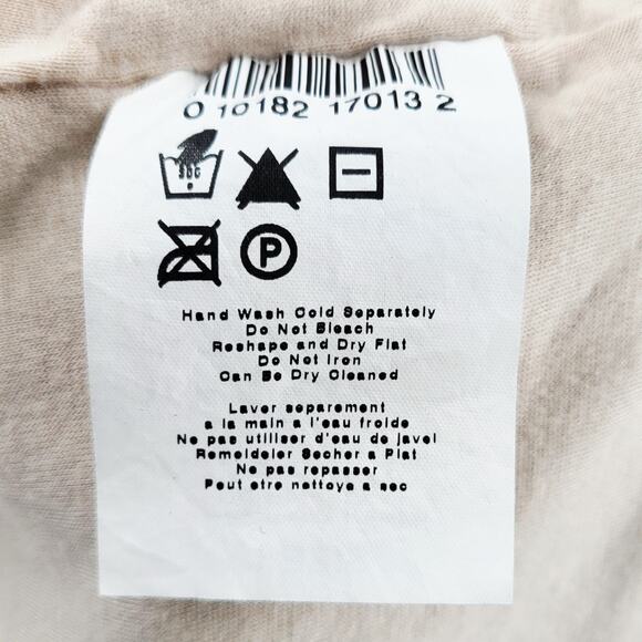 A Pea In The Pod Maternity Black & Tan Lace Crochet Layered Tank Top Women's L - Picture 7 of 7